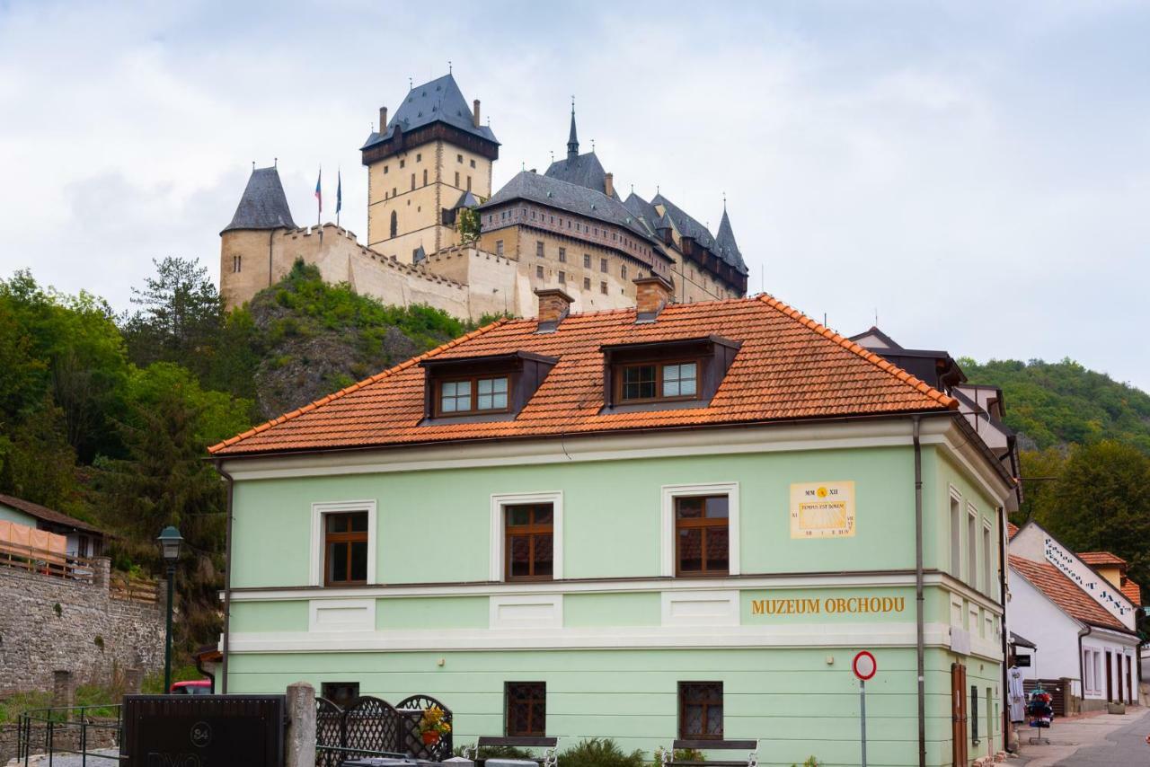 Apartman Muzeum Obchodu Karlstejn ภายนอก รูปภาพ